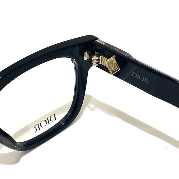 DIOR CD DiamondO S4I Black Rectangle Glasses Model: CD DiamondO S4I_1000 - Picture 8 of 8